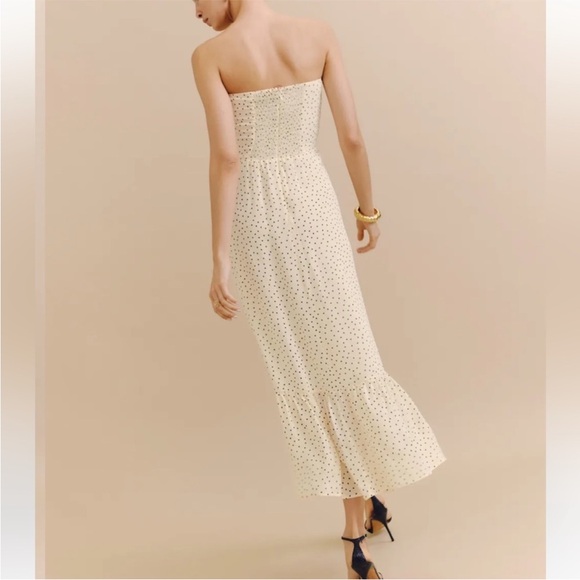 Reformation Arta Dress, Salt + Pepper - Picture 2 of 9